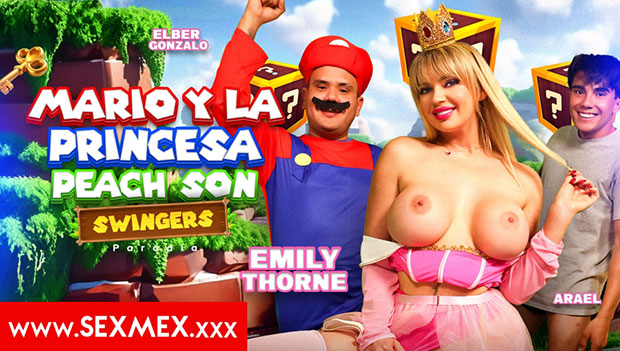 [sexmex] Emily Thorne (mario And Princess Peach Are Swingers 03.10.2025) Bondage Jack Valor Orgy Peach Flare Leggings Porn