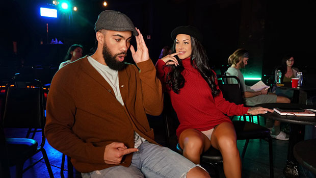 [CrazyCollegeGFs] Evelin Stone’s Poetry Slam Turns Into Steamy Sneaky Sex Adventure With James Angel Evangeline Lilly Porn